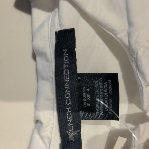 French Connection Estiny organic poplin blouse,NWT,4 - Picture 5 of 8